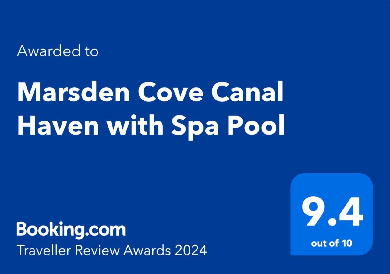 Marsden Cove Canal Haven With Spa Pool One Tree Point 外观 照片